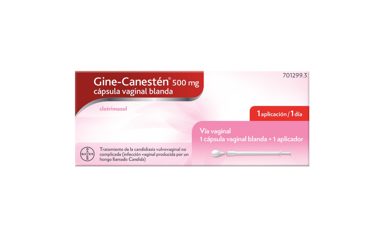 Gine-Canestén® 500 mg cápsula vaginal