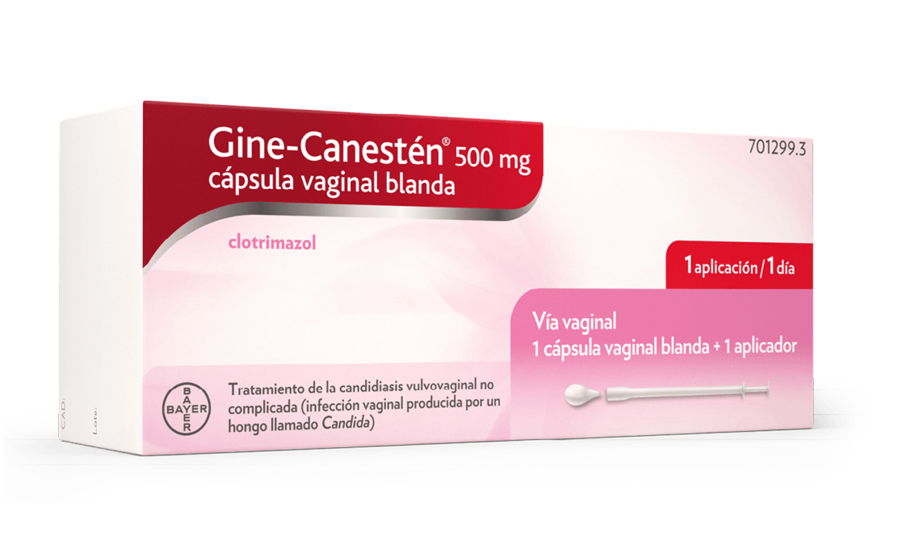 Gine-Canestén® 500 mg cápsula vaginal
