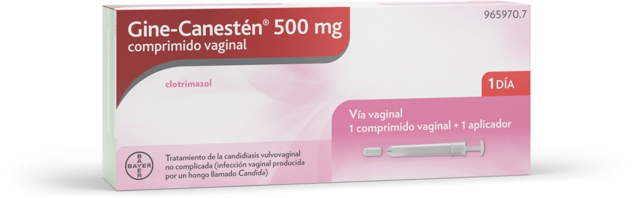 Gine-Canestén® 500 mg comprimido vaginal